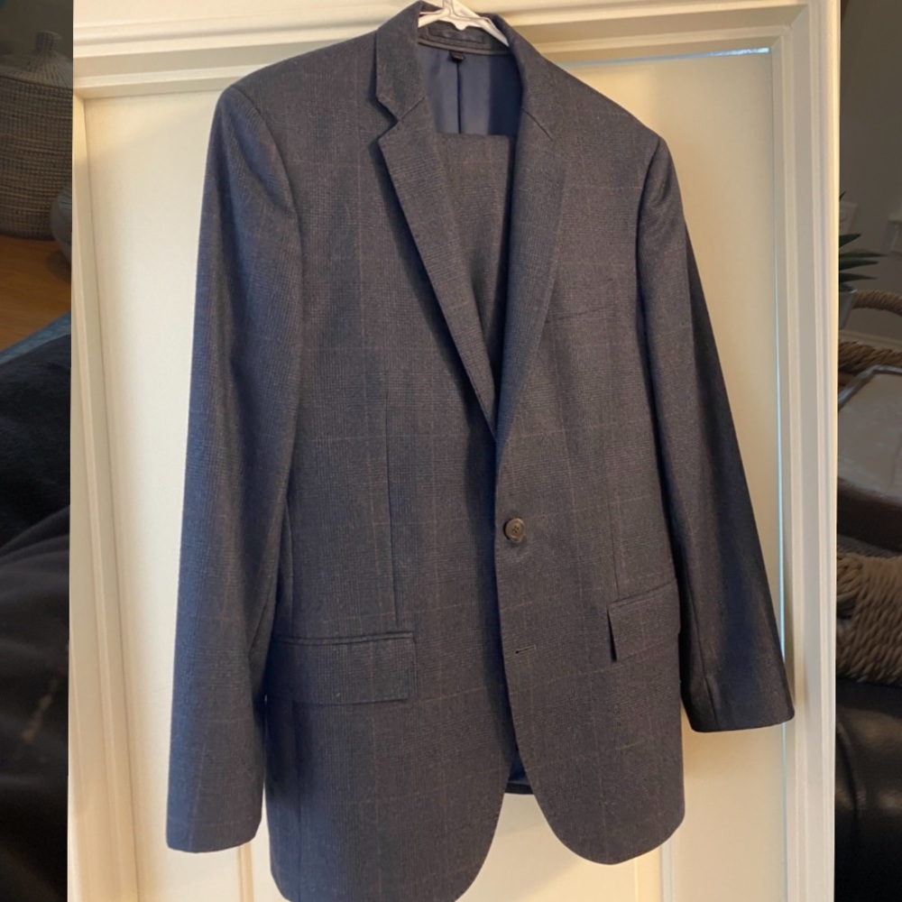 Men’s Navy Blue two-piece Suit